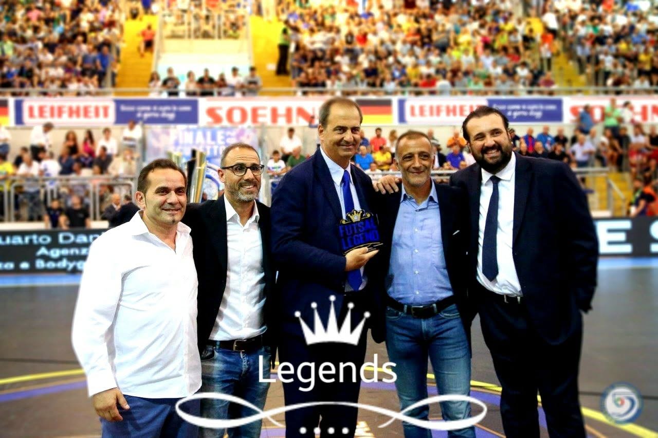 Futsal Legends — cerimonia di premiazione